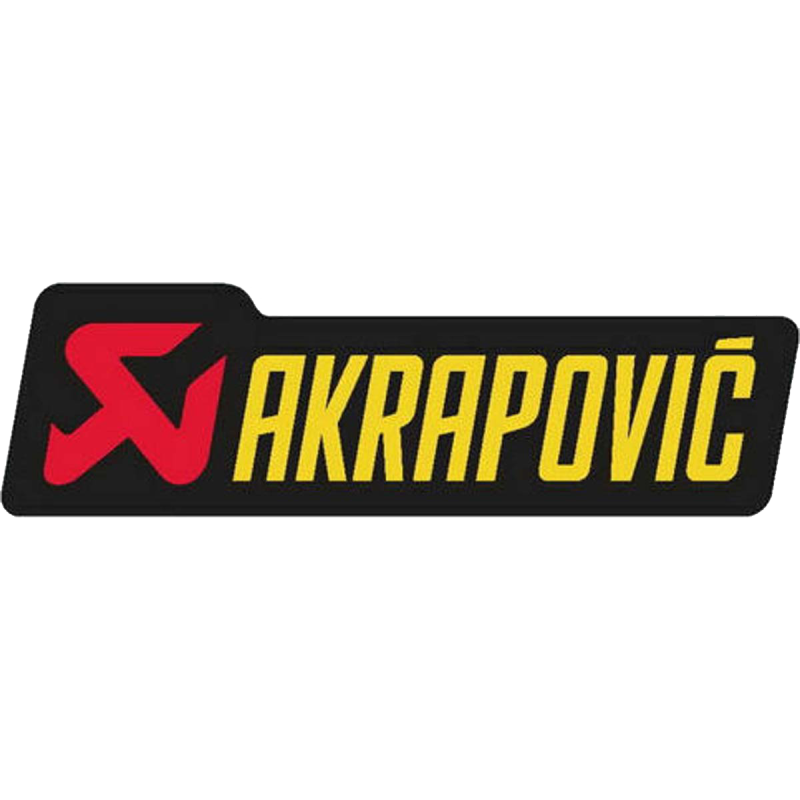 Αυτοκόλλητο Akrapovic (150 AL Horizontal) 150 x 44 mm Heat Resistant