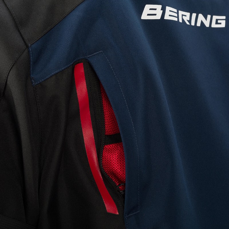 BERING Μπουφάν TANAGA ΜΑΥΡΟ/ΓΚΡΙ/ΜΠΛΕ  BERBTV1152