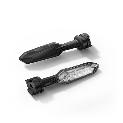 YAMAHA Μπροστινό διαδοχικό σετ φλας LED 220 mm – TRACER 9 / TRACER 9 Y-AMT / TRACER 9 GT / TRACER 9 GT Y-AMT / TRACER 9 GT+ (2025)