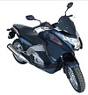 FABBRI Ανεμοθώρακας-Ζελατίνα GEN-X Sport Μαύρη Μat Honda Integra 700 / 750 (HX139/XDX)