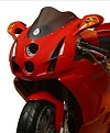 FABBRI Ανεμοθώρακας-Ζελατίνα Double Bubble Light Smoke Ducati 749 / 999 03-04 (D044/LS)