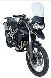 FABBRI Ανεμοθώρακας-Ζελατίνα Gen-X Touring Clear TRIUMPH TIGER 800 / TIGER 800XC (TX124/C)