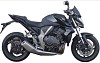 FABBRI Ανεμοθώρακας-Ζελατίνα GEN-X SPORT ΜΑΥΡΗ ΜΑΤ ΓΙΑ HONDA CB1000R 08-10 (HX094/XDX)