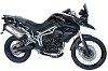 FABBRI Ανεμοθώρακας-Ζελατίνα GEN-X Sport Smoke TRIUMPH TIGER 800 / TIGER 800XC (TXS124/DD)