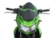 FABBRI Ανεμοθώρακας-Ζελατίνα GEN-X SPORT ΜΑΥΡΗ ΜΑΤ ΓΙΑ KAWASAKI Z750 07-10 / Z1000 07 (KX080/XDX)