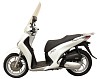 FABBRI Ανεμοθώρακας-Ζελατίνα SH 125i-150i ABS 2013-2016 (2925/A)