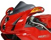 FABBRI Ανεμοθώρακας-Ζελατίνα Double Bubble Light Smoke Ducati 749 / 999 03-04 (D044/LS)