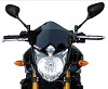 FABBRI Ανεμοθώρακας-Ζελατίνα GEN-X SPORT ΜΑΥΡΗ ΓΙΑ YAMAHA FZ8 (YX115/DD)