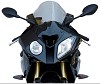 FABBRI Ανεμοθώρακας-Ζελατίνα Double Bubble Light Smoke BMW S1000RR (BMW111/LS)