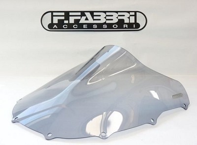 FABBRI Ανεμοθώρακας-Ζελατίνα DOUBLE BUBBLE ΔΙΑΦΑΝΗ KAWASAKI ZX7R / ZX7RR (K019/C)