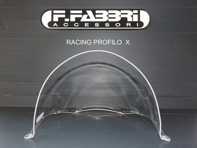 FABBRI Ανεμοθώρακας-Ζελατίνα Solo Pista SUZUKI GSXR1000 '09-'10 (SR099)