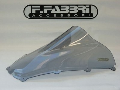 FABBRI Ανεμοθώρακας-Ζελατίνα Double Bubble Light Smoke Aprilia RSV MILLE '98-'00 (A032/LS)