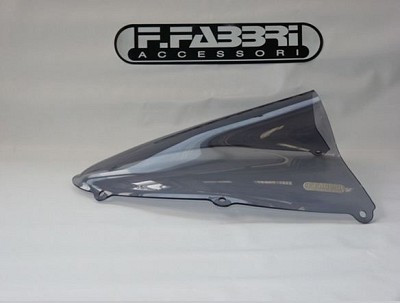 FABBRI Ανεμοθώρακας-Ζελατίνα Double Bubble Clear SUZUKI TL1000R '98-'01 (S011/C)