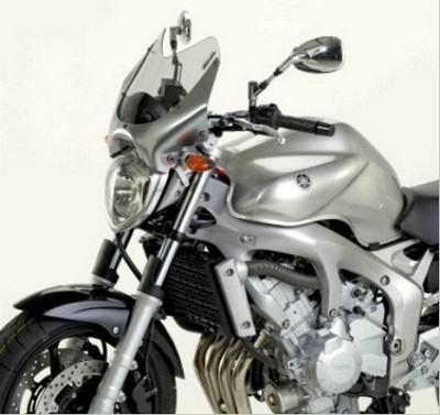 FABBRI Ανεμοθώρακας-Ζελατίνα NAKED ΓΚΡΙ YAMAHA FZ6N '04-'06 (Y056/TC)