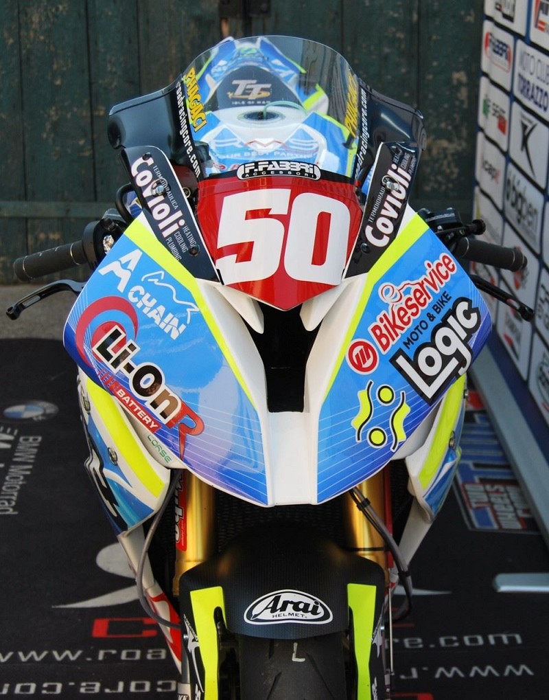 FABBRI Ανεμοθώρακας-Ζελατίνα BMW S1000RR (2015-2018) TT (TOURIST TROPHY) - BSBK (BRITISH SBK) (BDBRACE15)