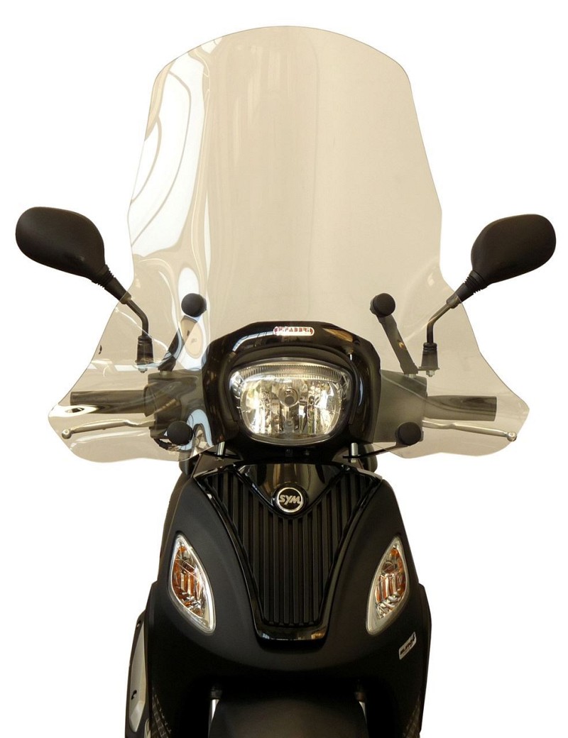 FABBRI Ανεμοθώρακας-Ζελατίνα SYMPHONY S 125 euro4 2017-2020/PEUGEOT TWEET V4 2010-2020 (3230/A)