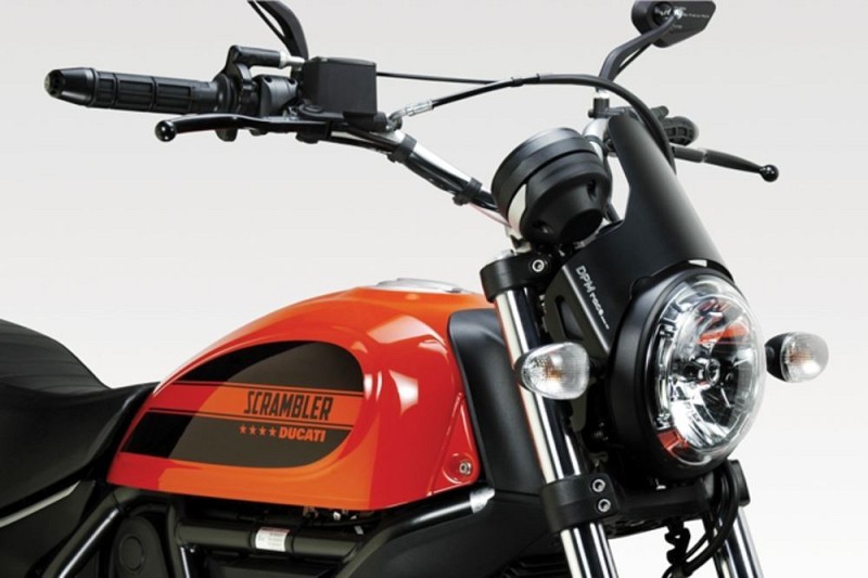 De Pretto Moto Ζελατίνα DARKLIGHT Ducati SCRAMBLER 400 2016-