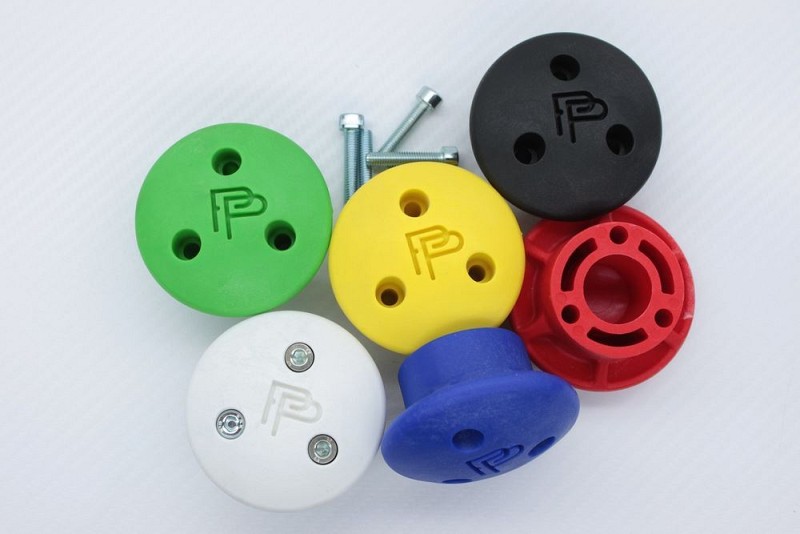 ΠΡΟΣΤΑΤΕΥΤΙΚΑ ΜΑΝΙΤΑΡΙΑ (ΜΕ ΜΑΥΡΗ ΒΑΣΗ) PP TUNING ΓΙΑ APRILIA RSV4 09-