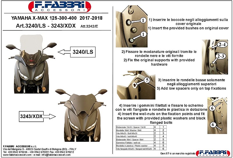 X MAX 300 2017-2021 TOURING