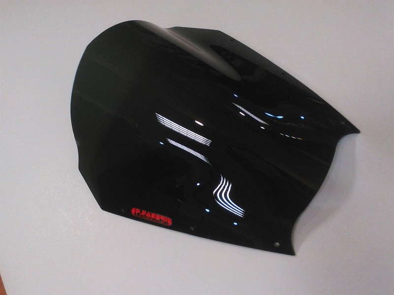 FABBRI Ανεμοθώρακας-Ζελατίνα ΣΚΟΥΡΟ ΦΙΜΕ YAMAHA TDM900 02-10 (Y097/DS)