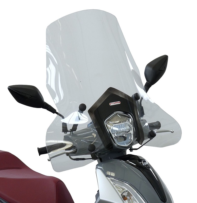 FABBRI Ανεμοθώρακας-Ζελατίνα SYMPHONY ST 50-125-200 EURO5 2021-25 (3420/E-X)