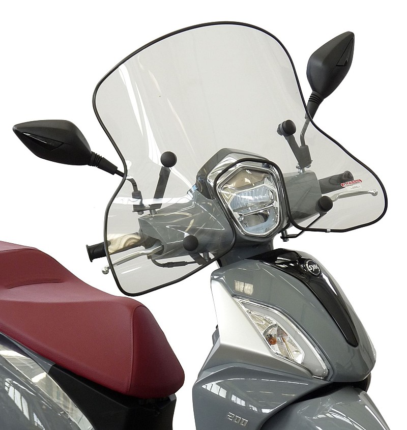 FABBRI Ανεμοθώρακας-Ζελατίνα SYMPHONY ST 50-125-200 EURO5 2021-25 TUV (3420/B-E)